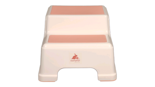 Marche-pieds bébé HOPOPOT "rose douceur"