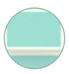 Marche-pieds HOPOPOT "vert tendre"