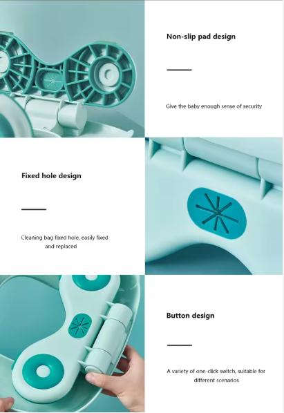 Siège nomade - Vert rose